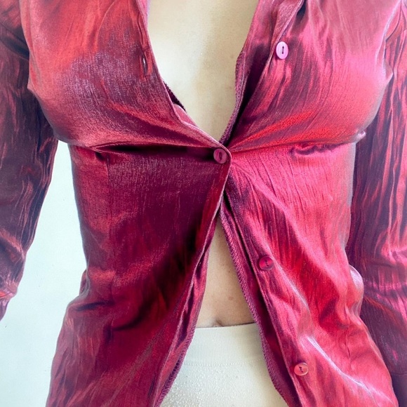 Y2k button down - Picture 2 of 3